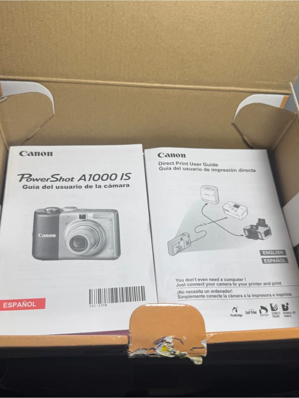 Canon Compact Digital Camera for parts